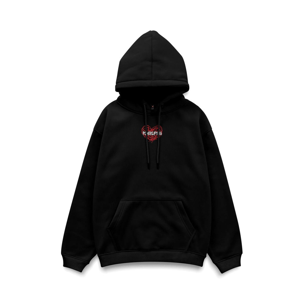 I LOVE POWERLIFTING - OVERSIZE DOUBLE GRAPHIC HOODIE