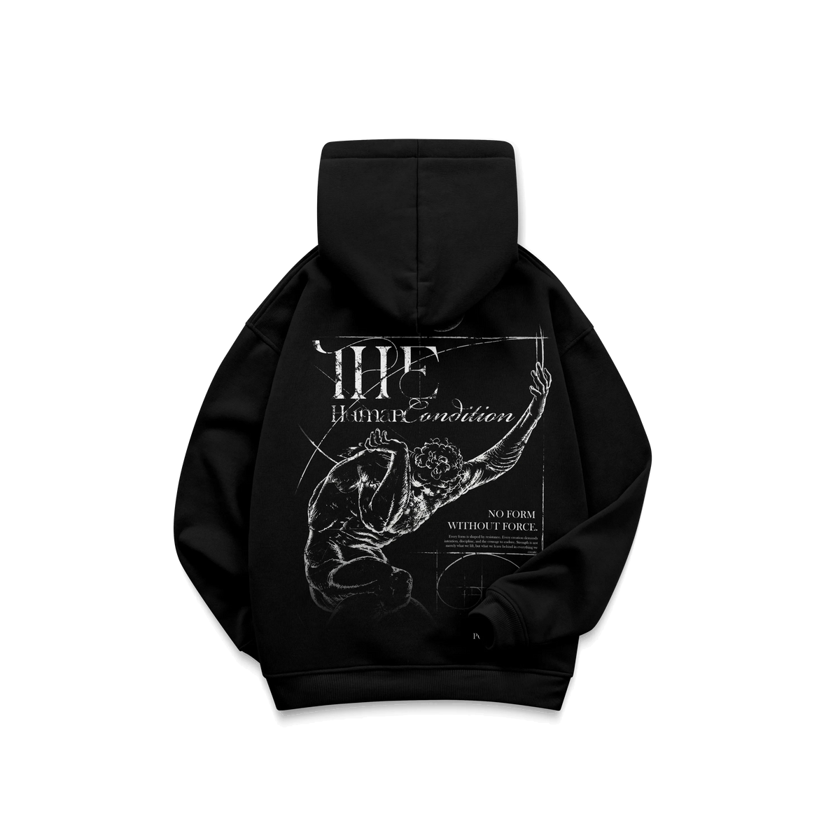 POWER ARTIST - OVERSIZE DOUBLE GRAPHIC HOODIE