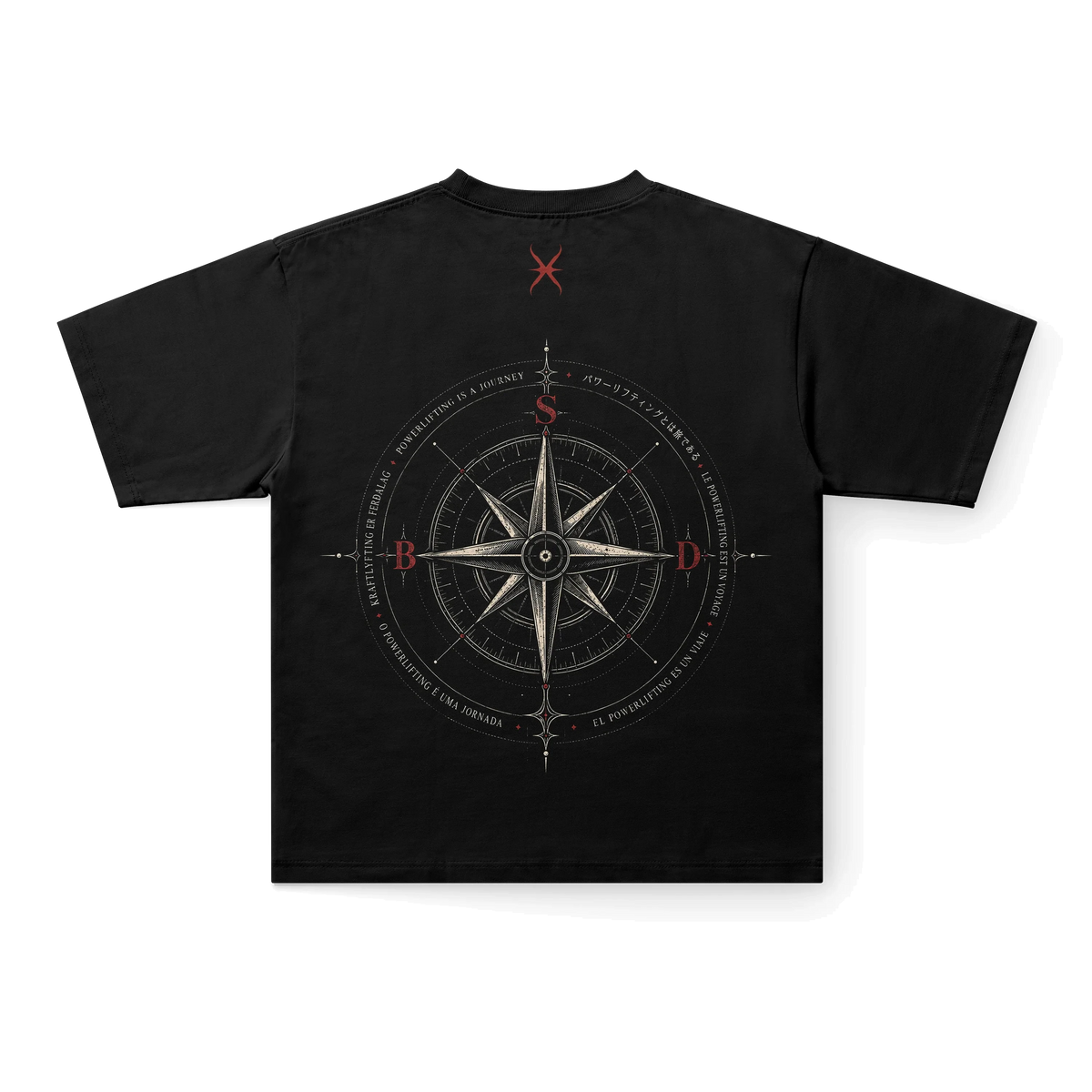 POWERLIFTING IS A JOURNEY - DOUBLE GRAPHIC TEE