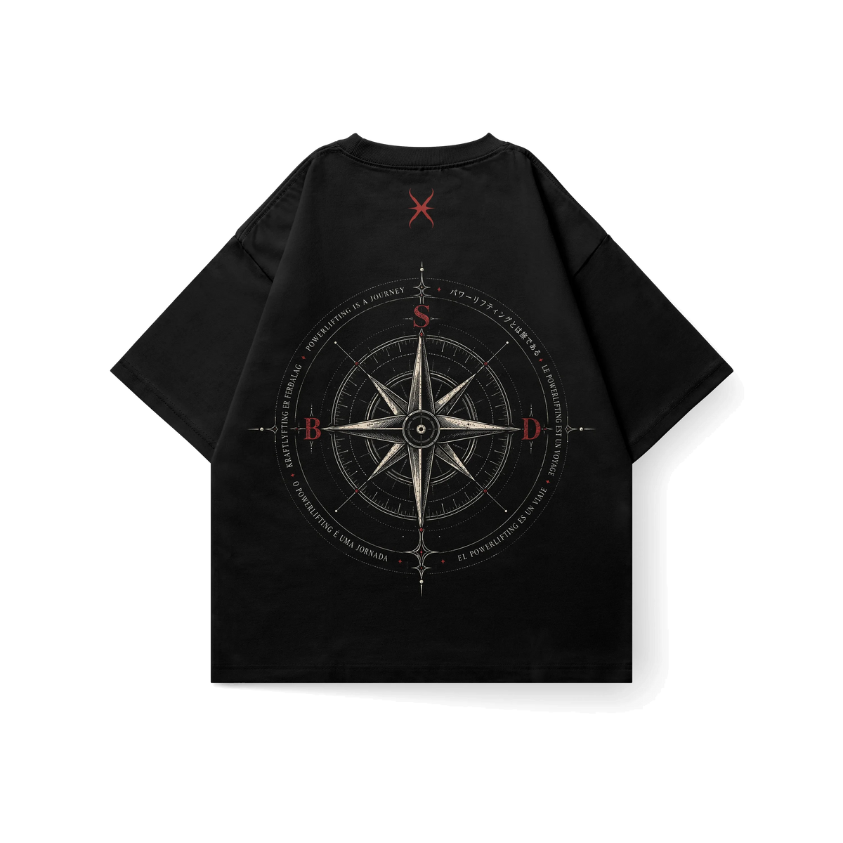 POWERLIFTING IS A JOURNEY - DOUBLE GRAPHIC TEE