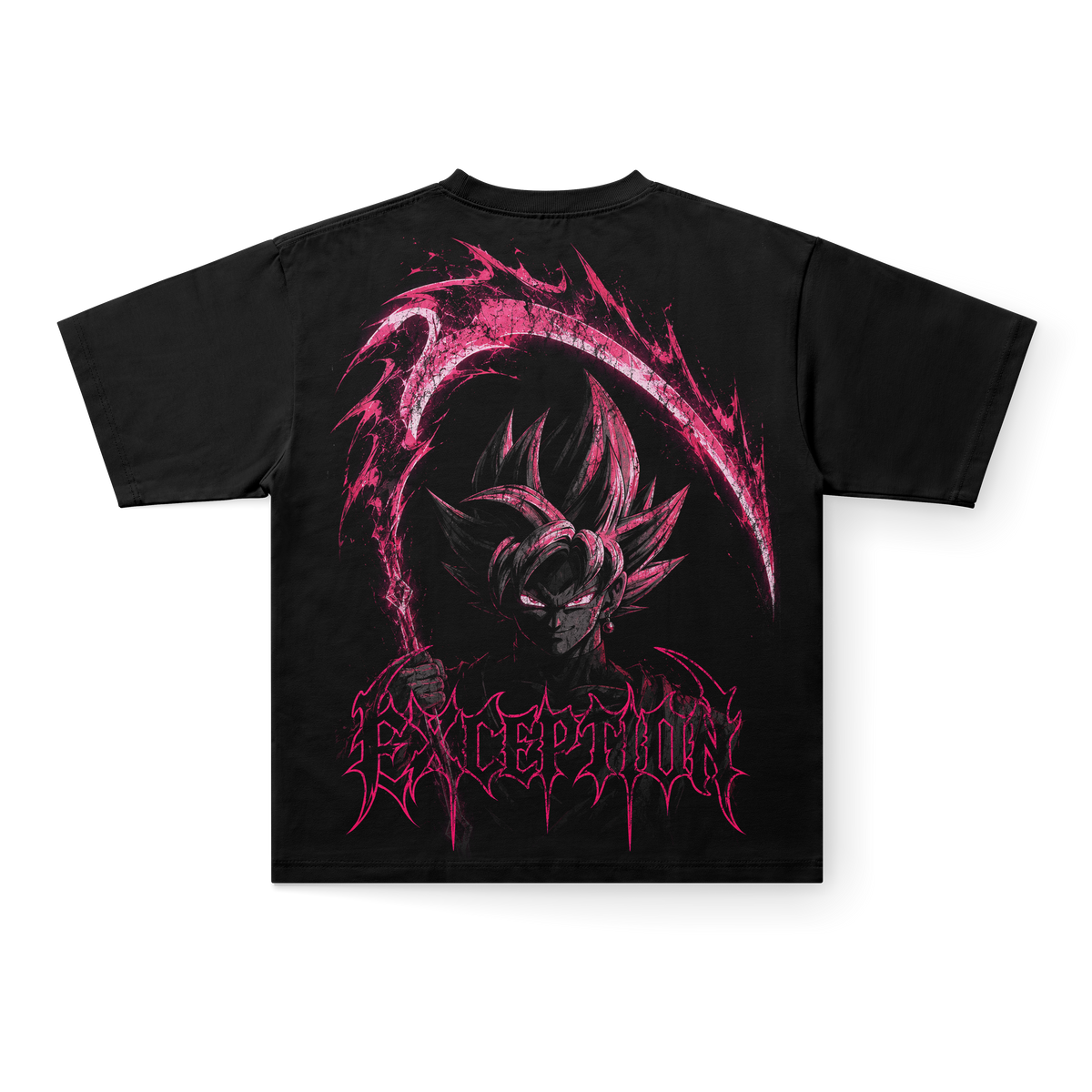 Black Goku Power – Double Graphic Tee Dragon Ball, espalda