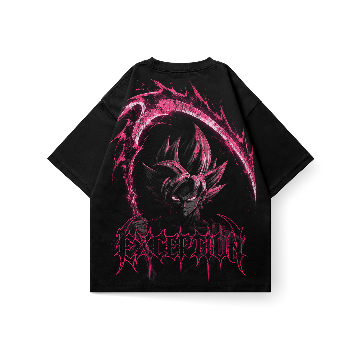 Black Goku Power – Double Graphic Tee Dragon Ball, espalda
