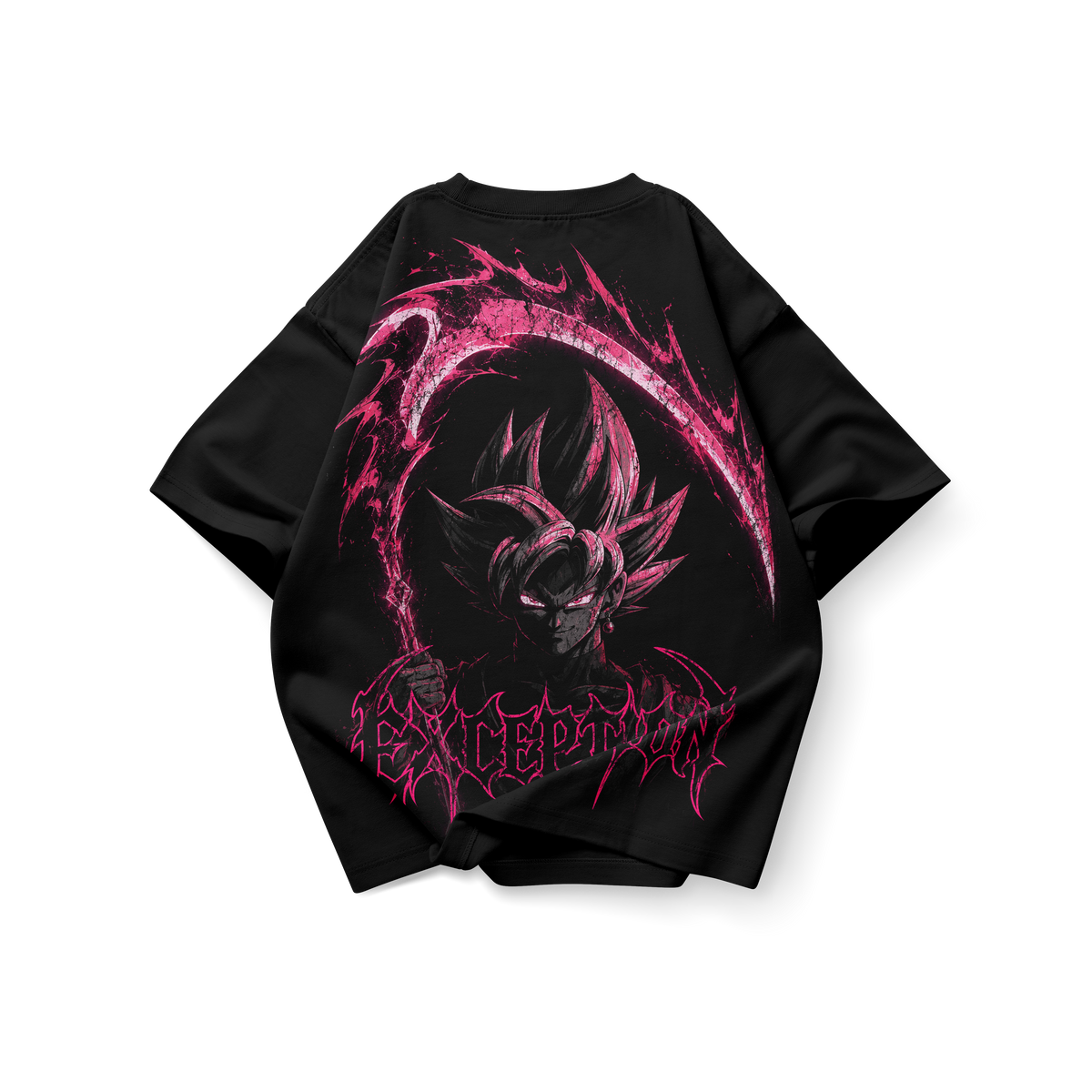 Black Goku Power – Double Graphic Tee Dragon Ball, espalda