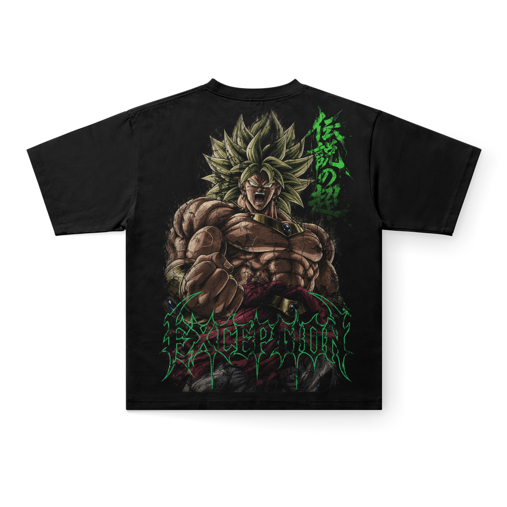 Broly Power SSJ – Double Graphic Tee Dragon Ball, espalda