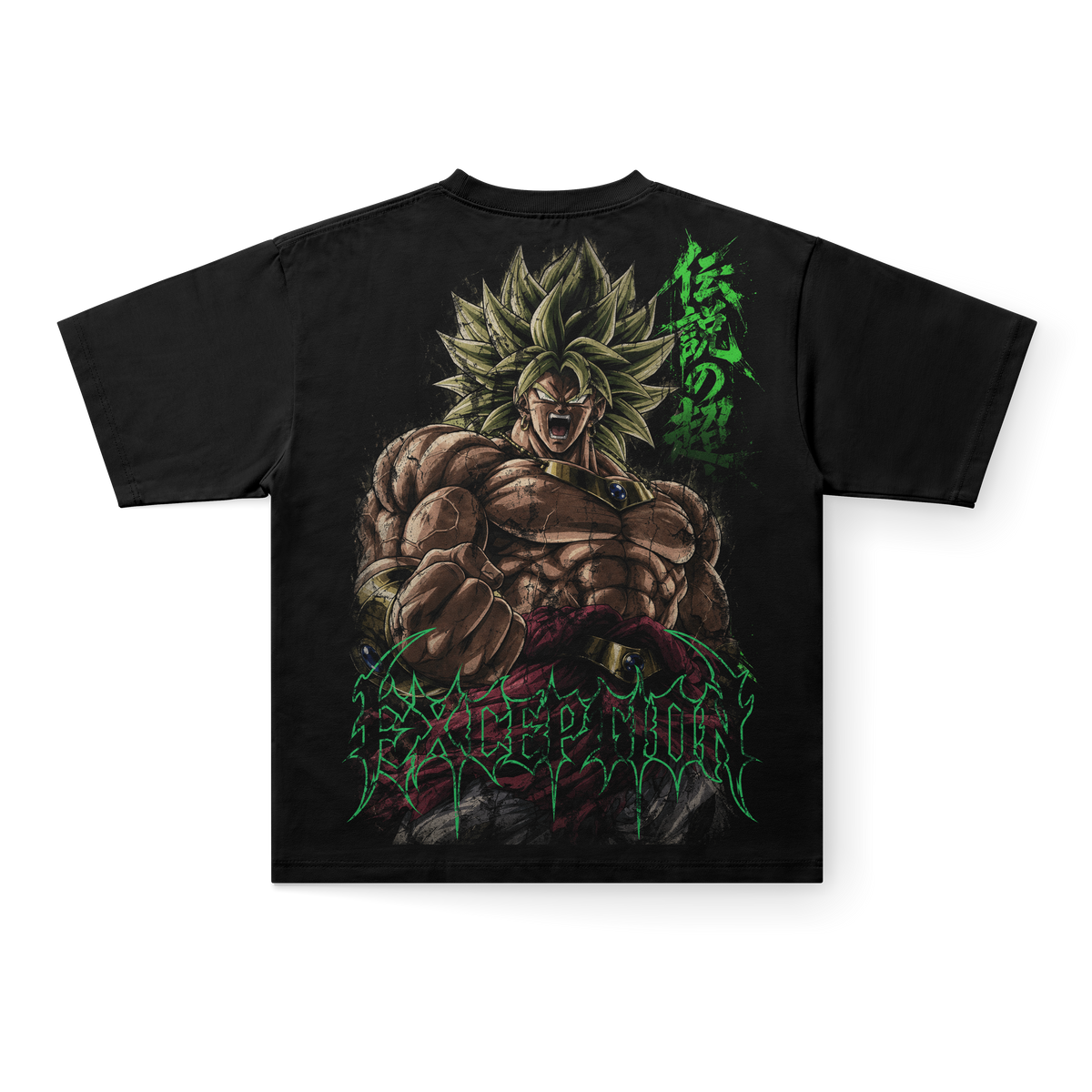 Broly Power SSJ – Double Graphic Tee Dragon Ball, espalda