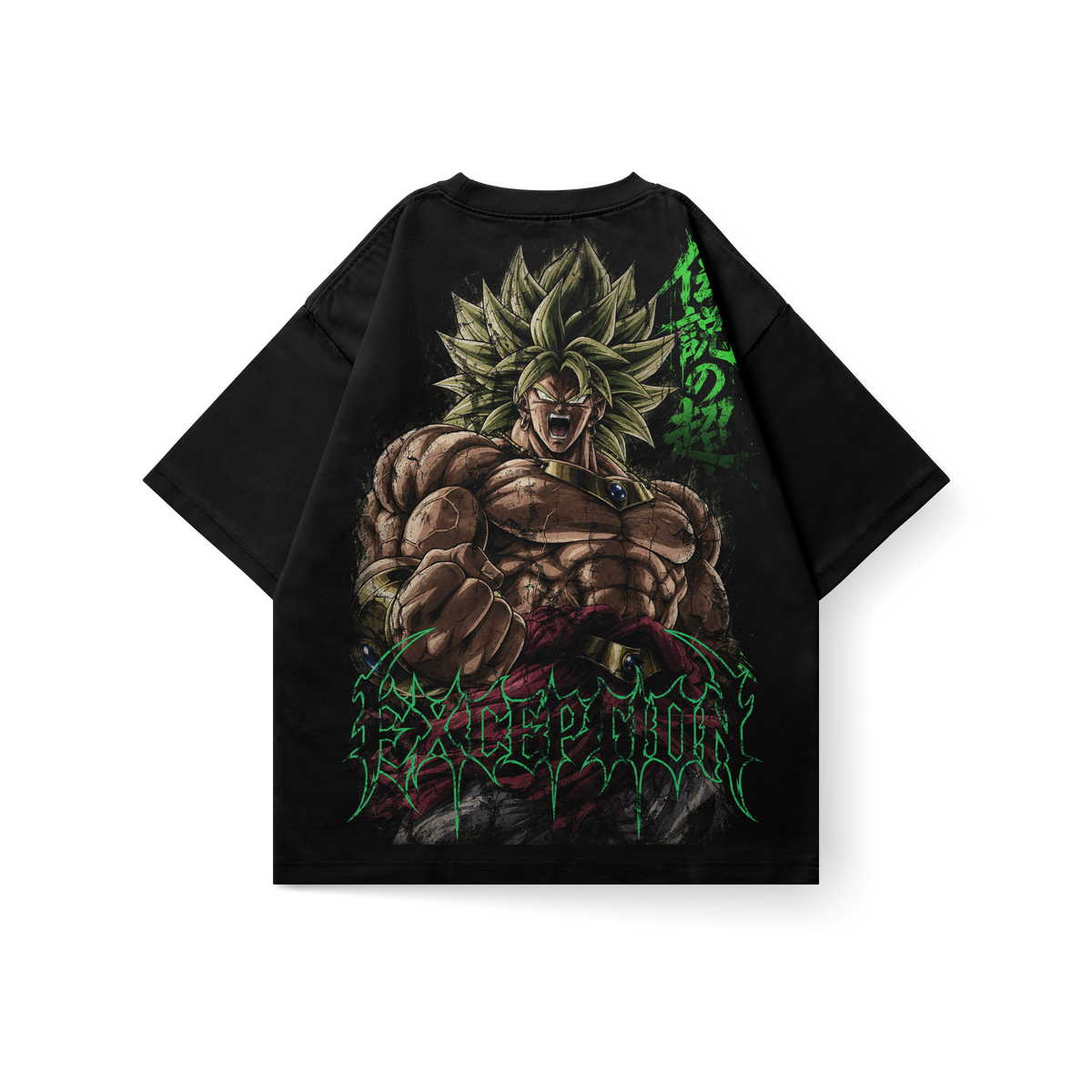 Broly Power SSJ – Double Graphic Tee Dragon Ball, espalda
