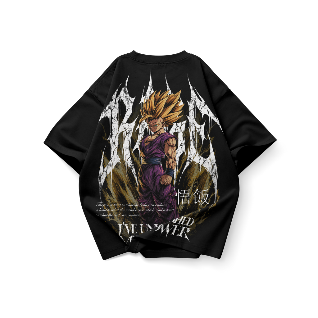 Gohan – Double Graphic Tee Dragon Ball, espalda