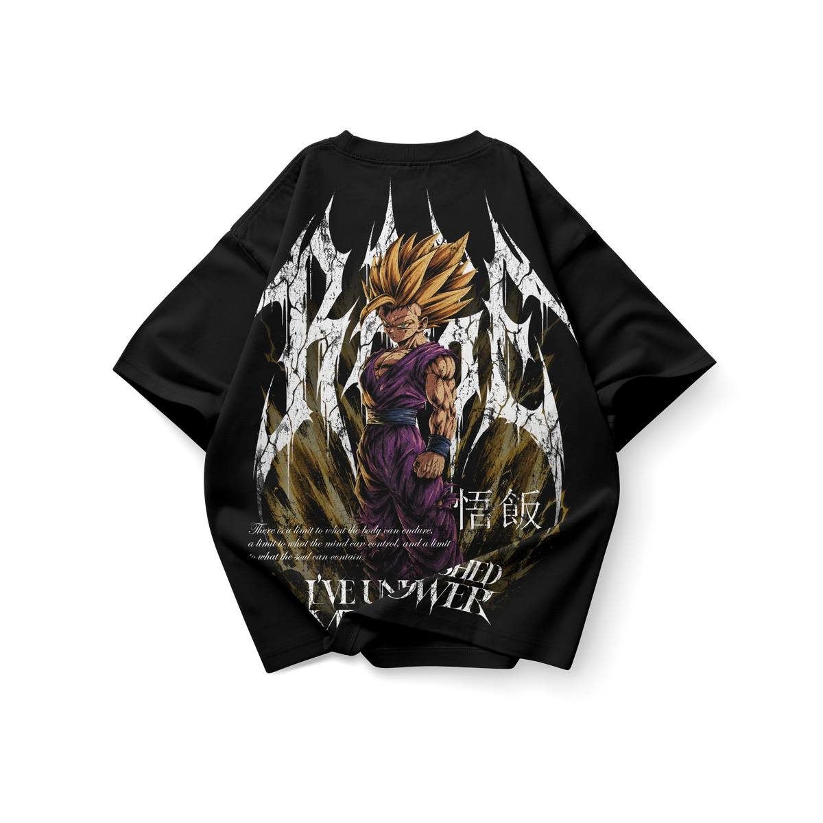 Gohan – Double Graphic Tee Dragon Ball, espalda