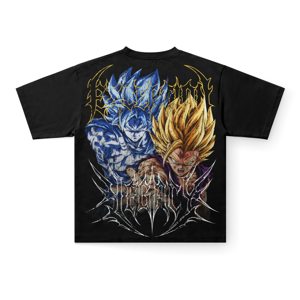 Goku & Gohan – Double Graphic Tee Dragon Ball, espalda