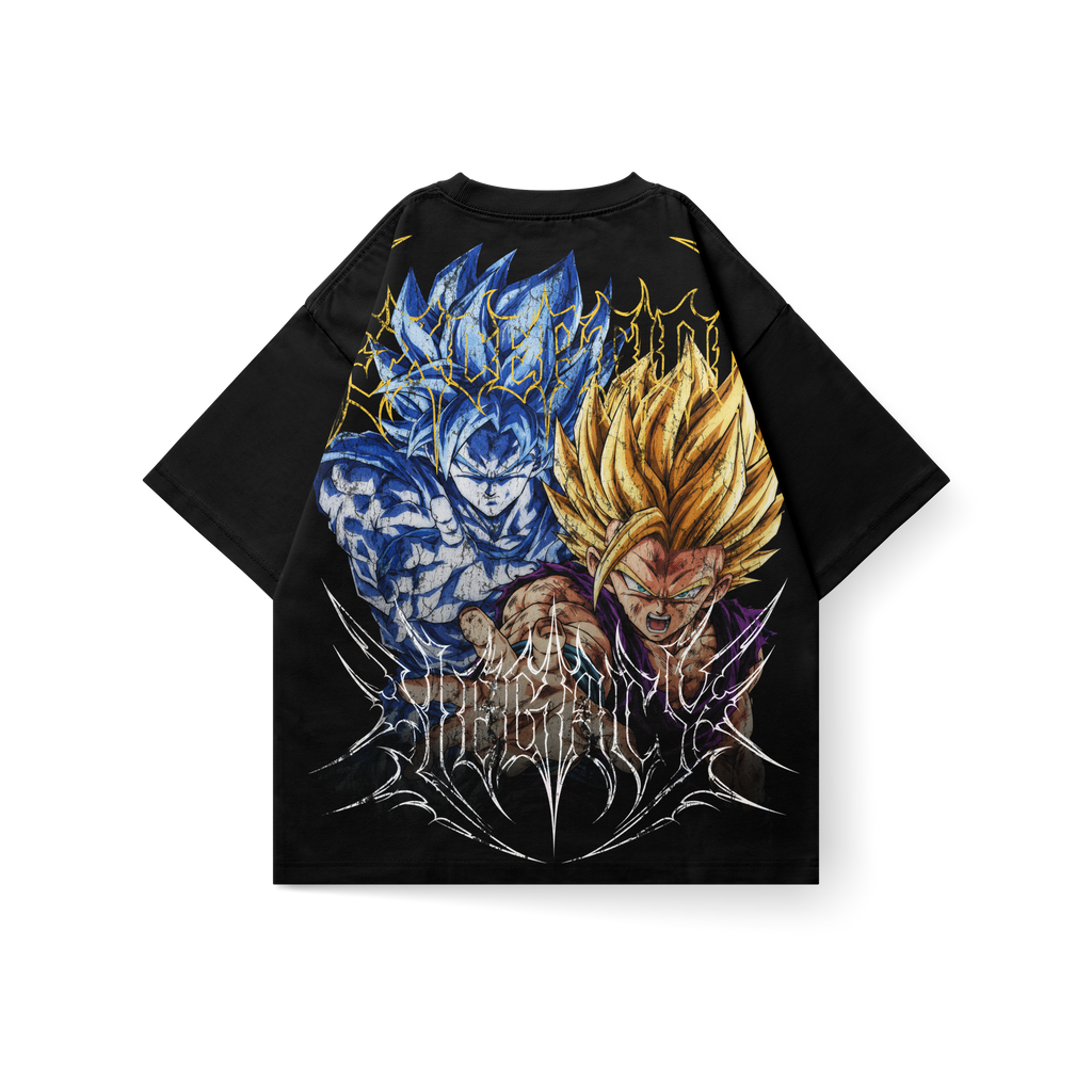 Goku & Gohan – Double Graphic Tee Dragon Ball, espalda