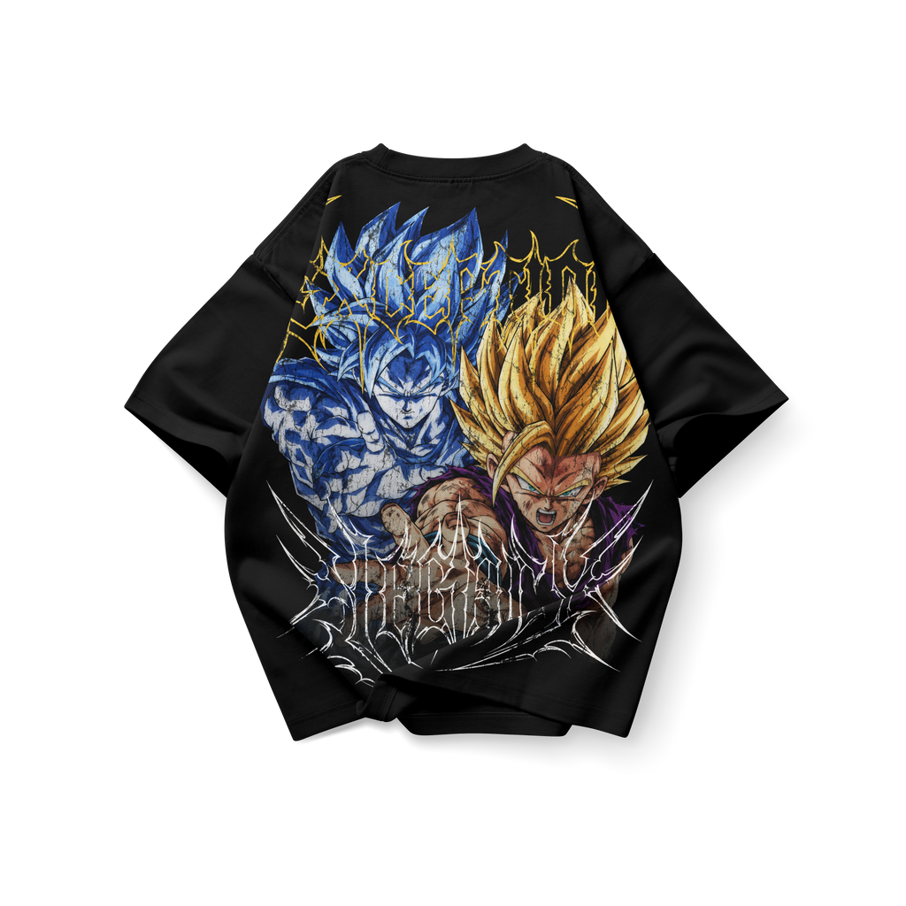 Goku & Gohan – Double Graphic Tee Dragon Ball, espalda