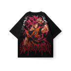 Goku SSJ God Power – Double Graphic Tee Dragon Ball, espalda