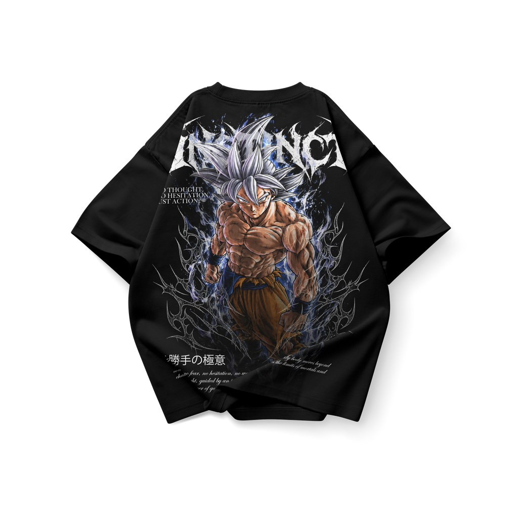 Goku Ultra Instinto – Double Graphic Tee Dragon Ball | Exception