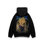 Vegeta Prince – Hoodie Dragon Ball, espalda