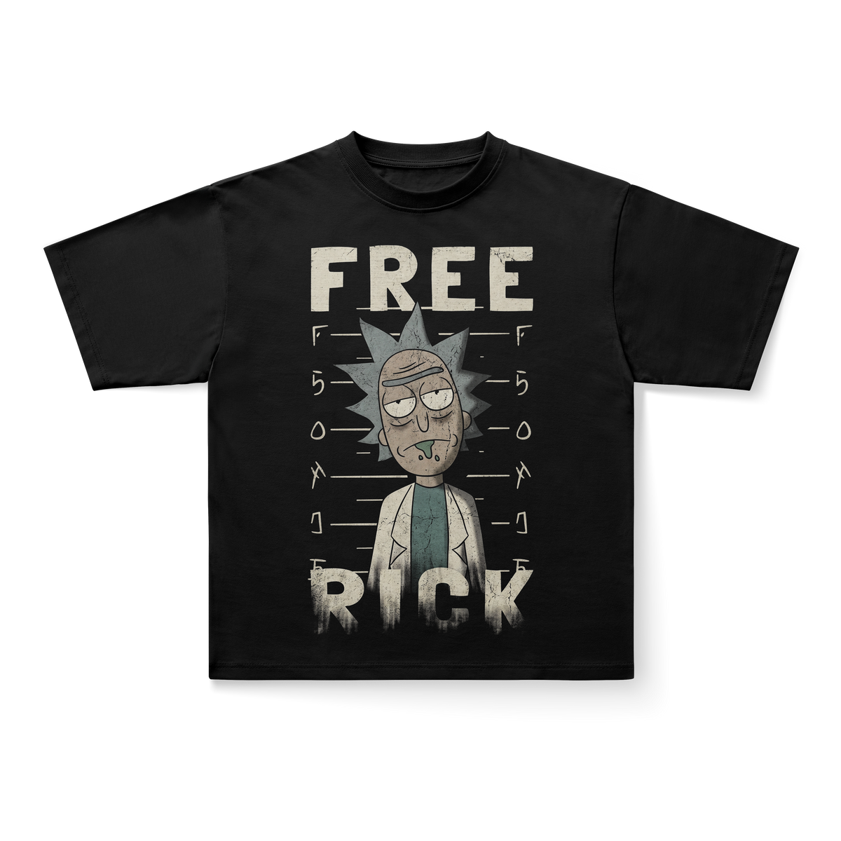 Powerlifter Graphics FREE RICK - GRAPHIC TEE – Exception
