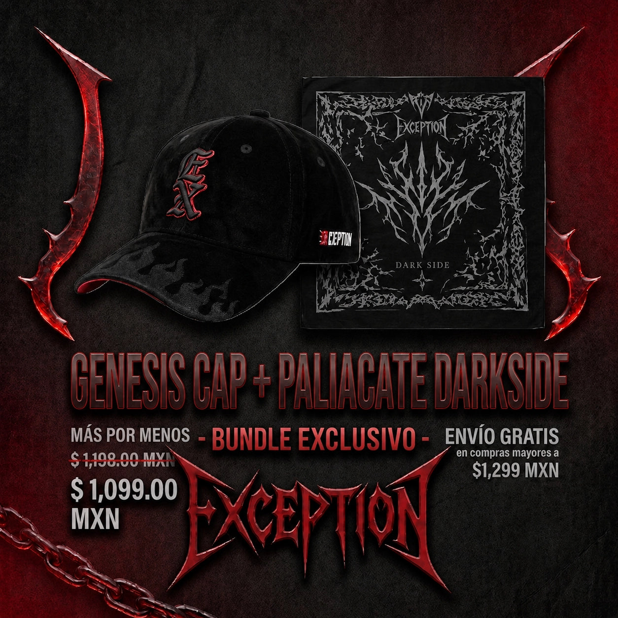 GENESIS CAP + PALIACATE DARKSIDE