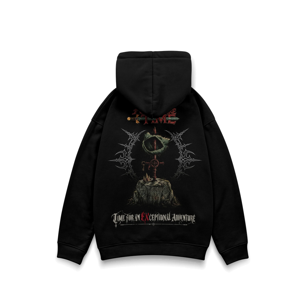 ICONS ADVENTURE TIME - DOUBLE GRAPHIC HOODIE