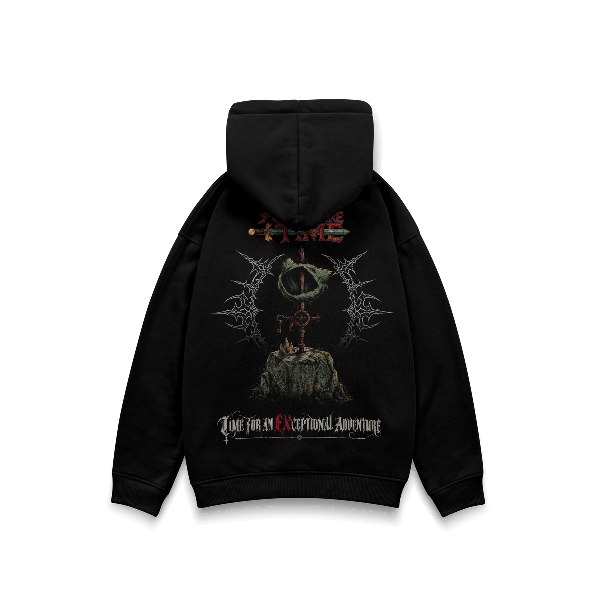 ICONS ADVENTURE TIME - DOUBLE GRAPHIC HOODIE