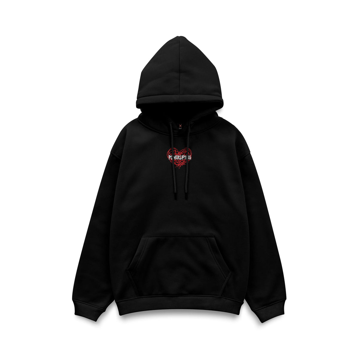 I LOVE POWERLIFTING - OVERSIZE DOUBLE GRAPHIC HOODIE