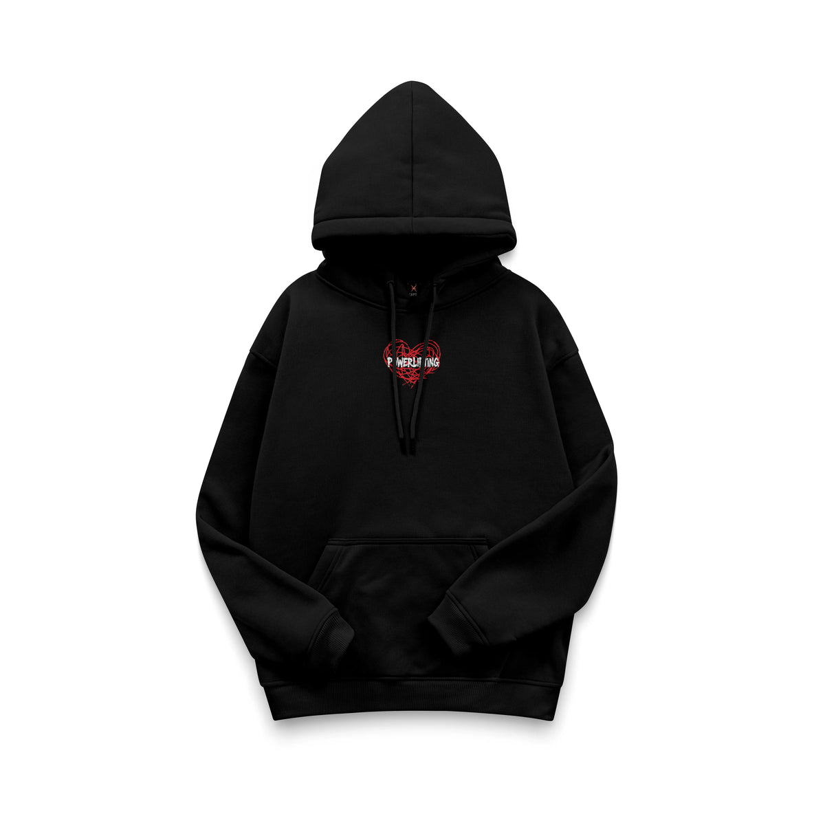I LOVE POWERLIFTING - OVERSIZE DOUBLE GRAPHIC HOODIE