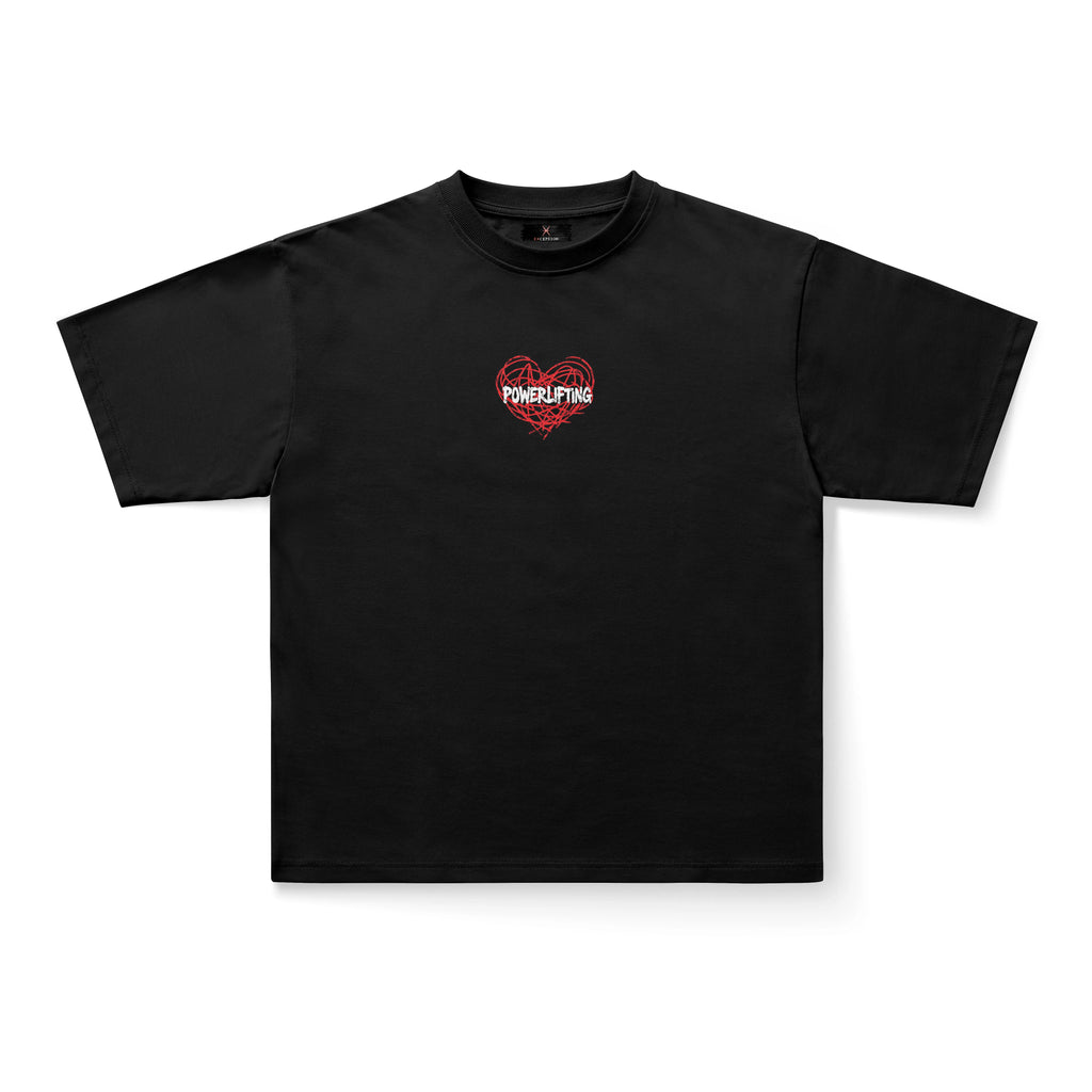I LOVE POWERLIFTING - DOUBLE GRAPHIC TEE