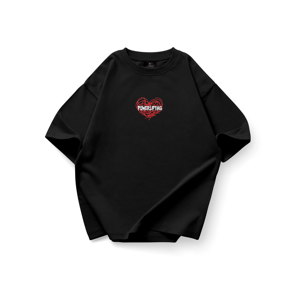I LOVE POWERLIFTING - DOUBLE GRAPHIC TEE