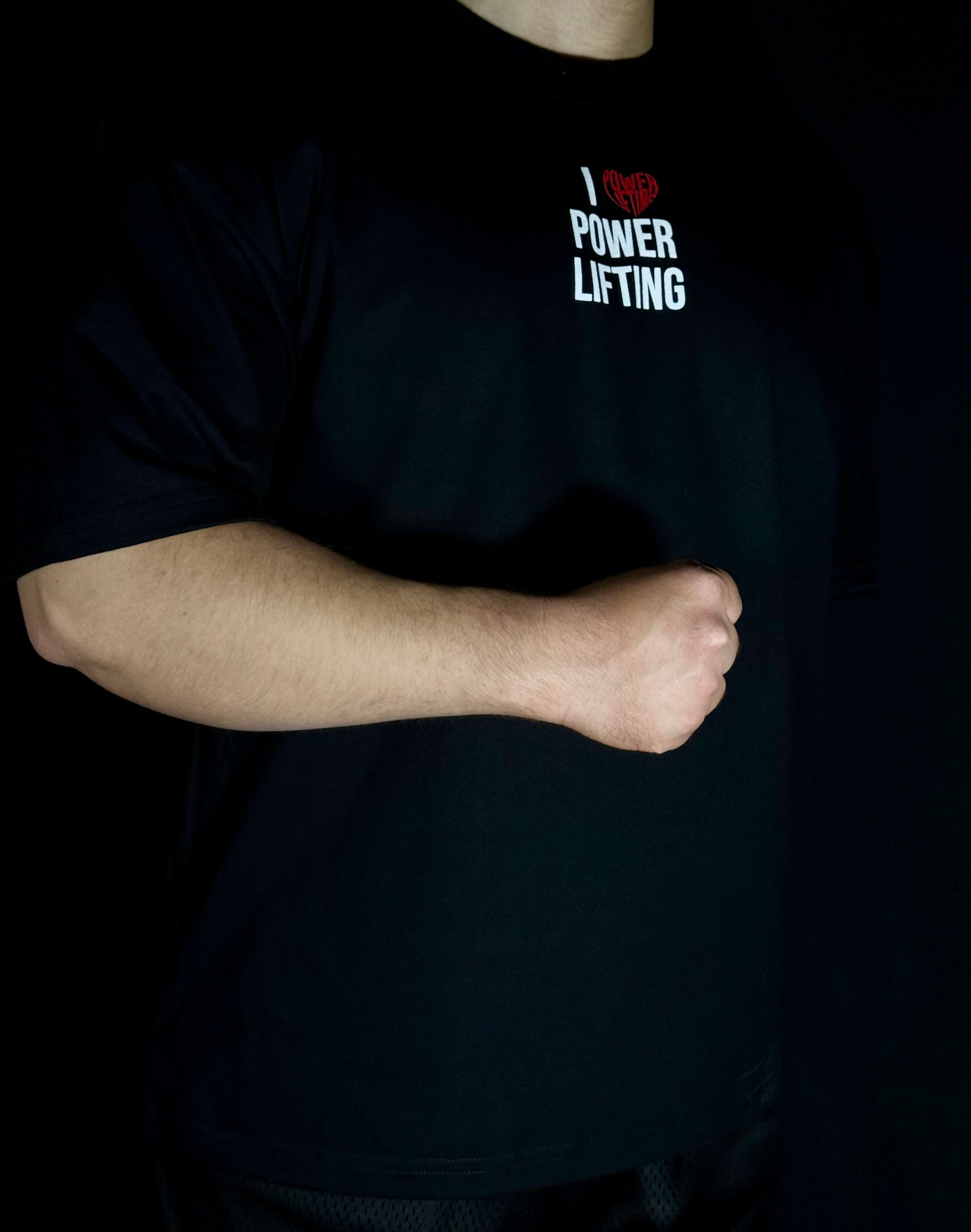 I ❤️ POWERLIFTING Oversize