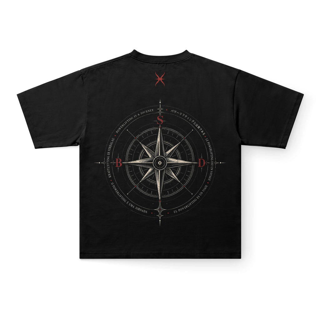 POWERLIFTING IS A JOURNEY - DOUBLE GRAPHIC TEE