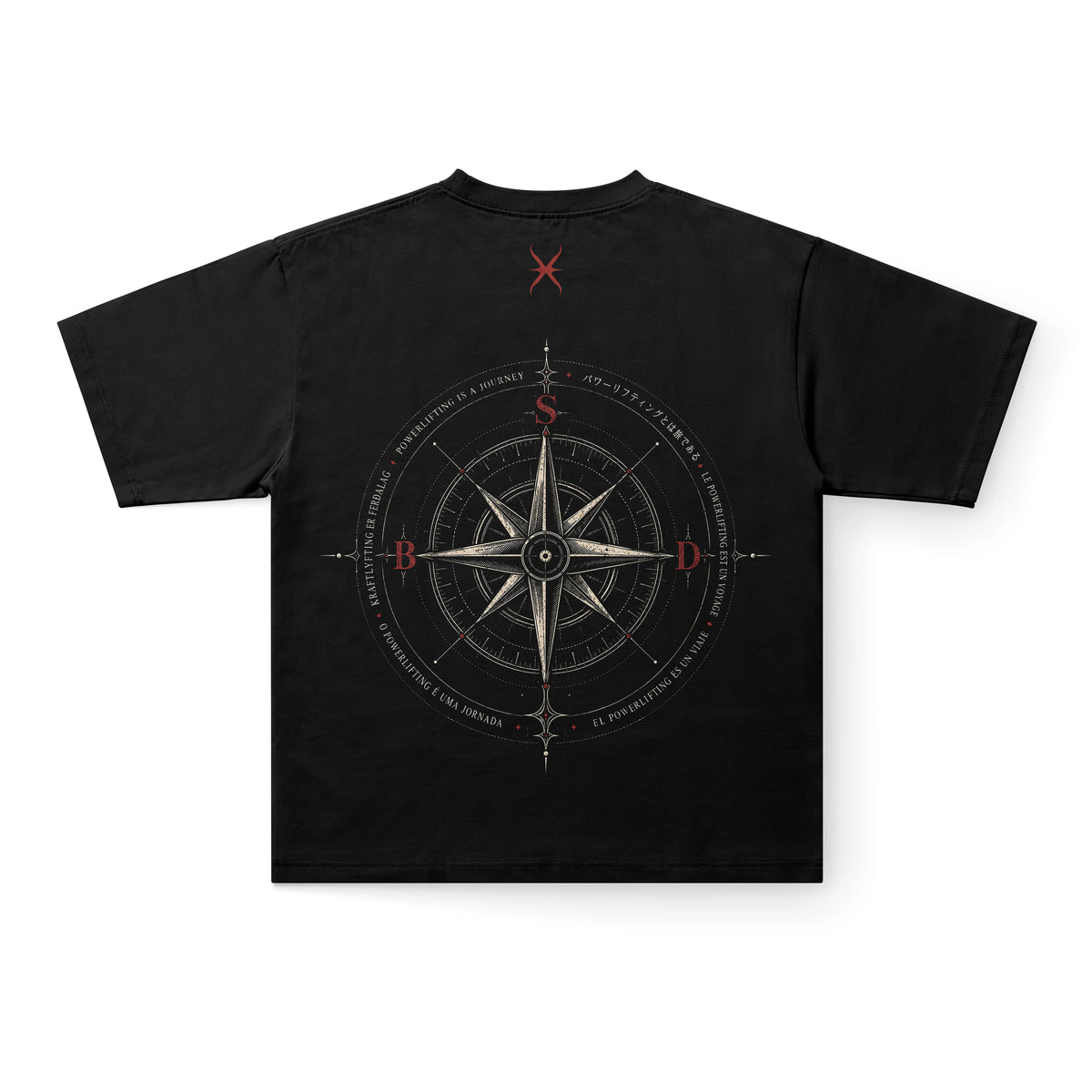 POWERLIFTING IS A JOURNEY - DOUBLE GRAPHIC TEE