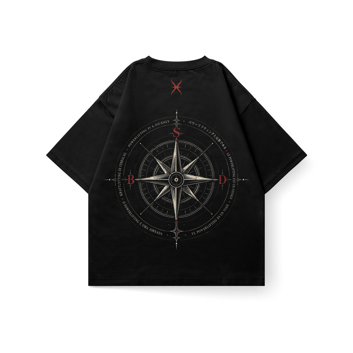 POWERLIFTING IS A JOURNEY - DOUBLE GRAPHIC TEE