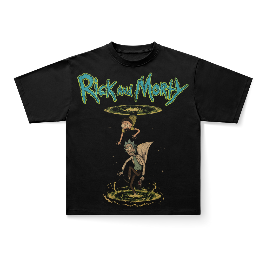 PORTALS RICK AND MORTY - GRAPHIC TEE