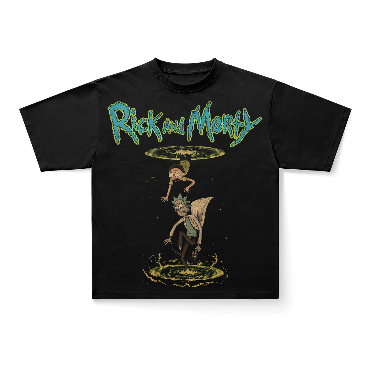 PORTALS RICK AND MORTY - GRAPHIC TEE