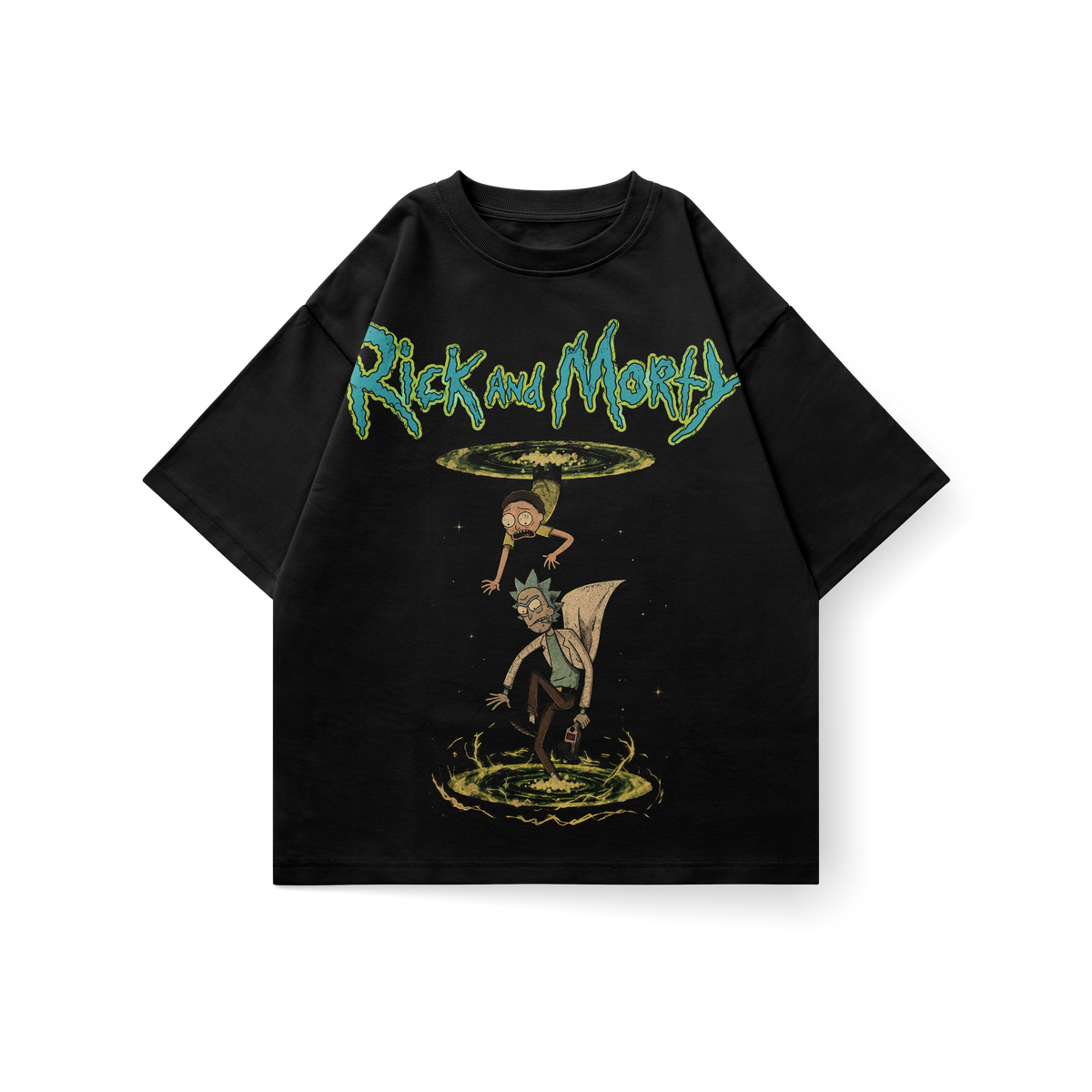 PORTALS RICK AND MORTY - GRAPHIC TEE