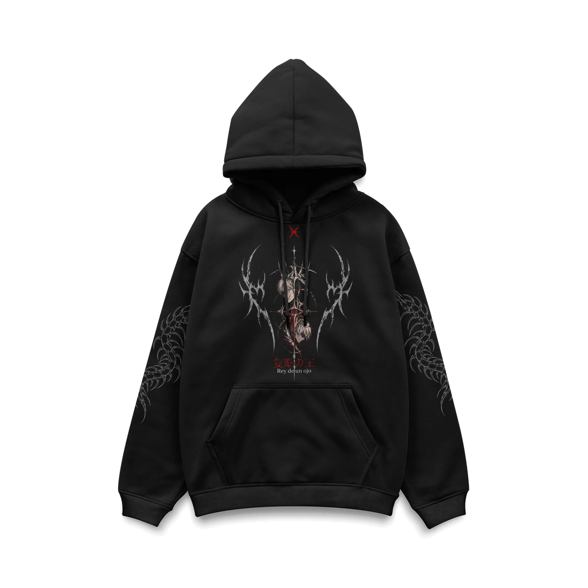 KANEKI × ARIMA - OVERSIZE DOUBLE GRAPHIC HOODIE