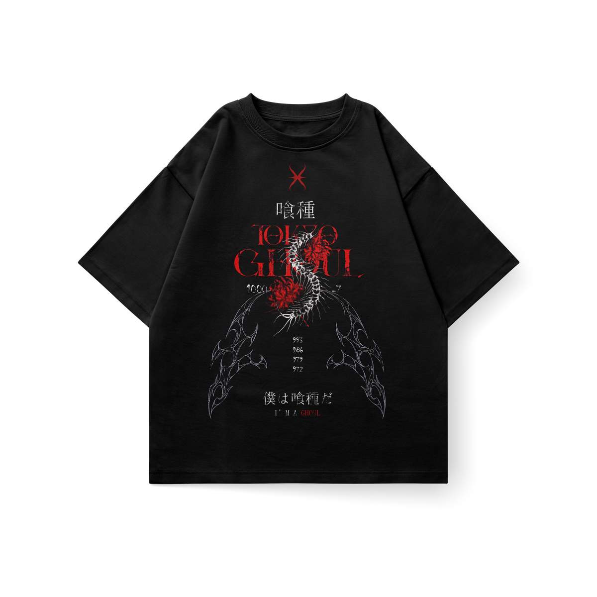 KEN KANEKI - DOUBLE GRAPHIC TEE