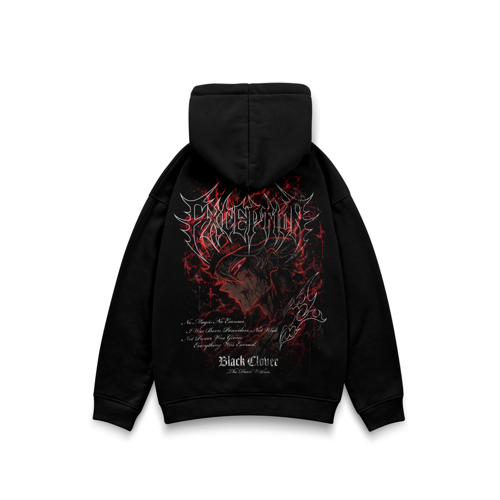 FIRE ASTA - OVERSIZE DOUBLE GRAPHIC HOODIE