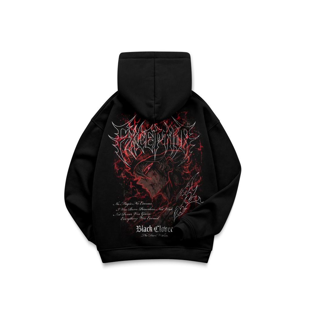 FIRE ASTA - OVERSIZE DOUBLE GRAPHIC HOODIE