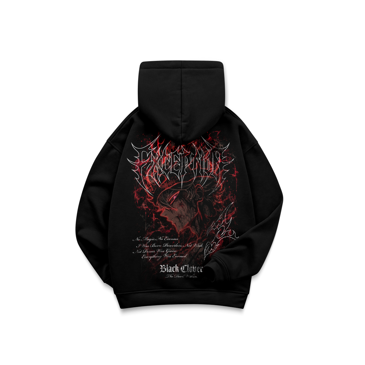 FIRE ASTA - OVERSIZE DOUBLE GRAPHIC HOODIE