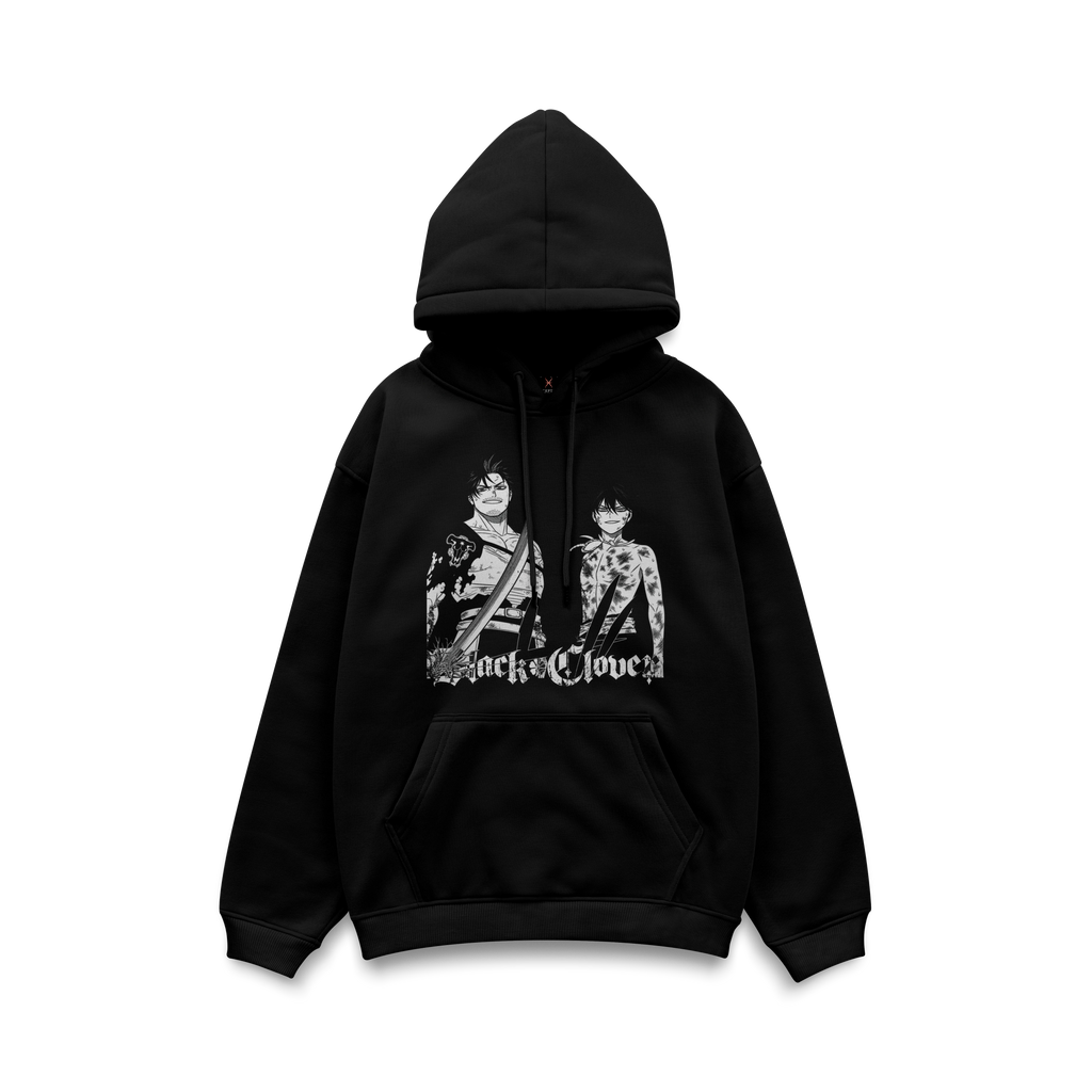 YAMI Y NACHT - OVERSIZE DOUBLE GRAPHIC HOODIE