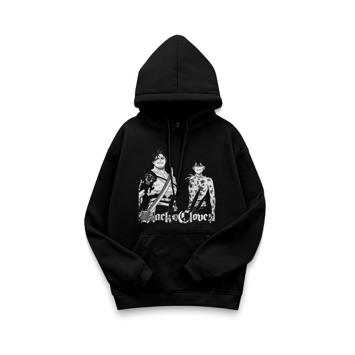 YAMI Y NACHT - OVERSIZE DOUBLE GRAPHIC HOODIE