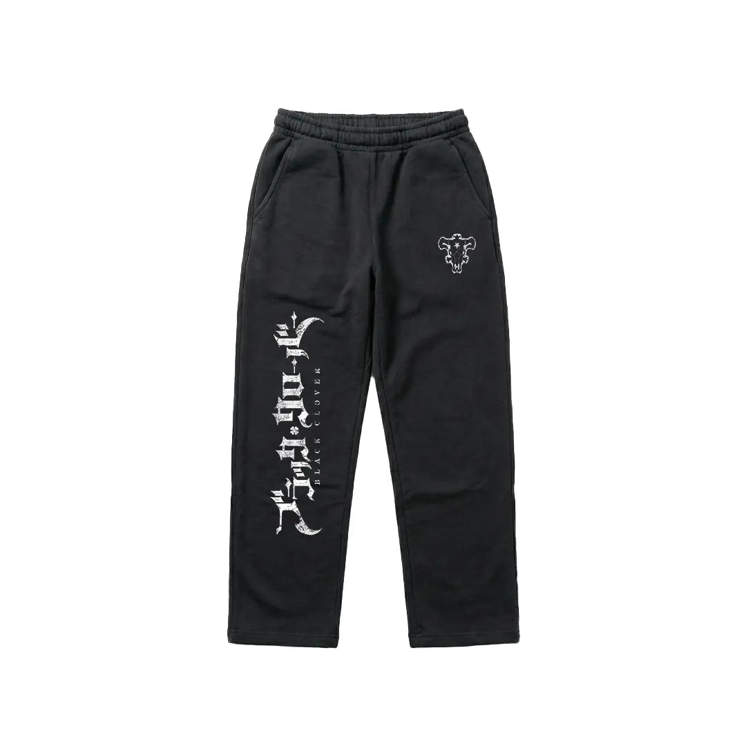 BLACK CLOVER LOGO - DOUBLE GRAPHIC JOGGER